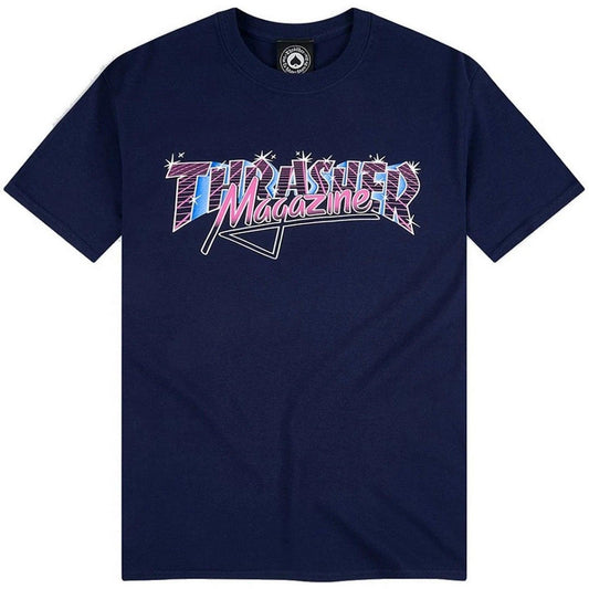 T-shirt Uomo Thrasher - Vice Logo T-Shirt - Blu