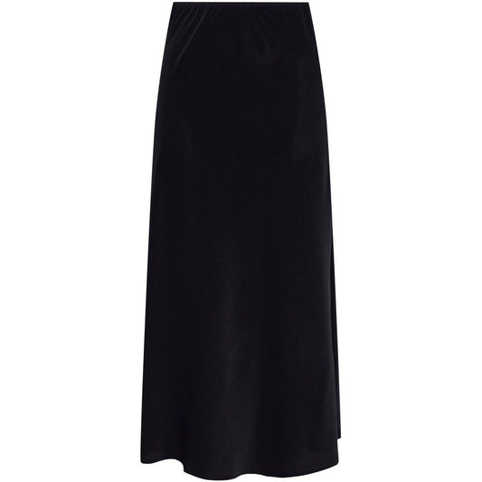 Gonne casual Donna Pieces - Pcfranan Hw Midi Skirt Noos Bc - Nero