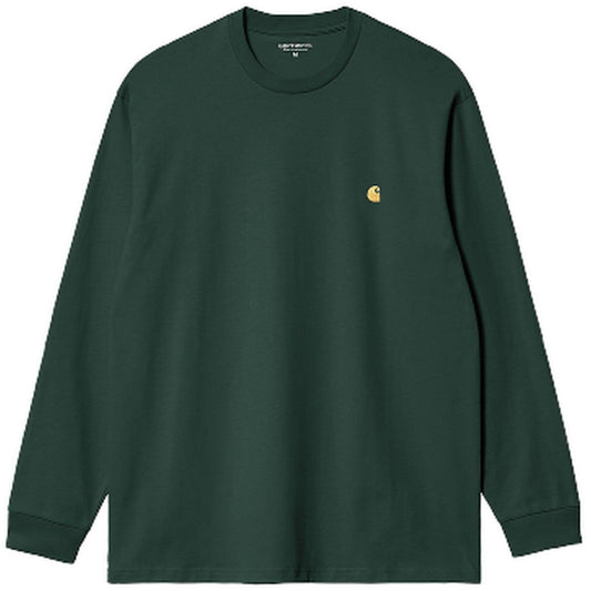 Maglie a manica lunga Uomo Carhartt Wip - L/S Chase T-Shirt - Verde