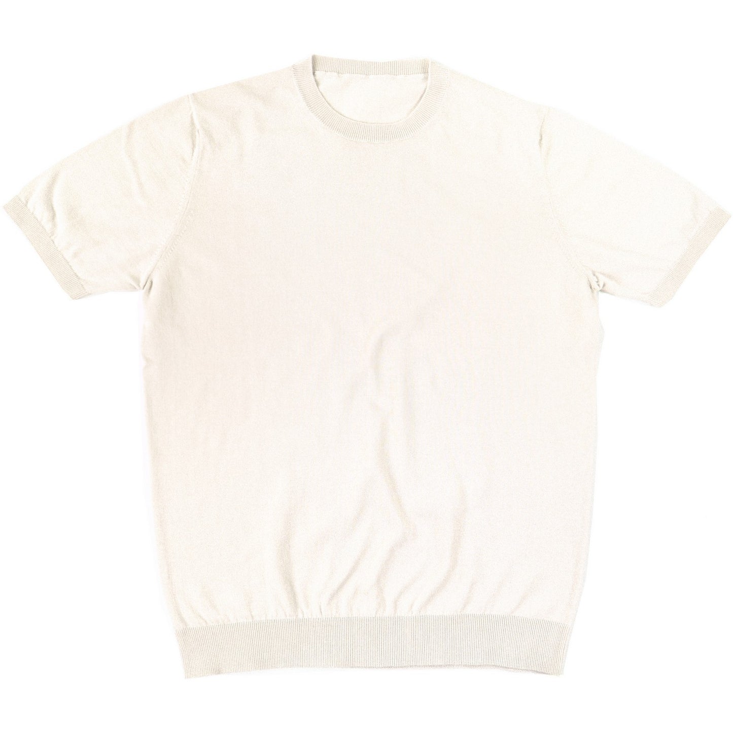 Maglie a mezza manica Uomo Bellwood - Paricollo Basico M/C F.14 - Bianco