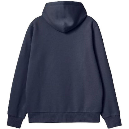 Felpe senza cappuccio Uomo Carhartt Wip - Hooded Script Embroidery Sweat - Blu