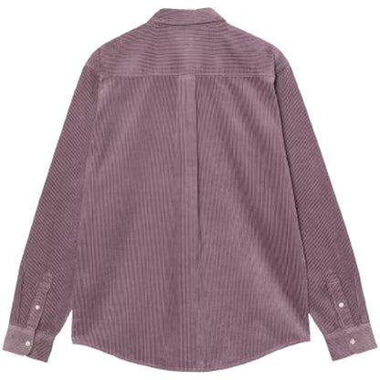 Camicie casual Uomo Carhartt Wip - L/S Madison Cord Shirt - Viola