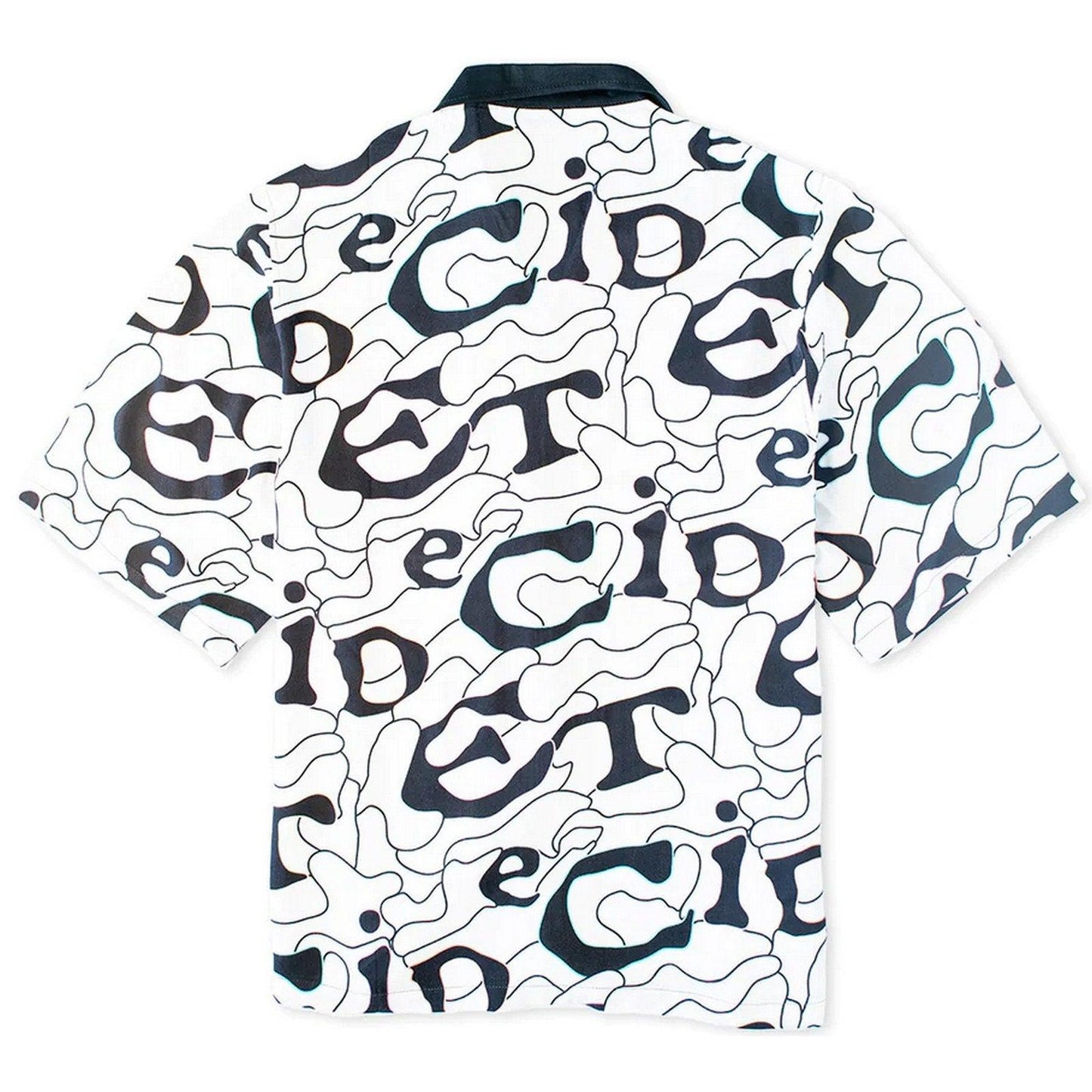 Camicie casual Uomo Deceit - Topographic Shirt - Bianco