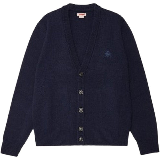 Cardigan Uomo Baracuta - Shetland Cardigan - Blu