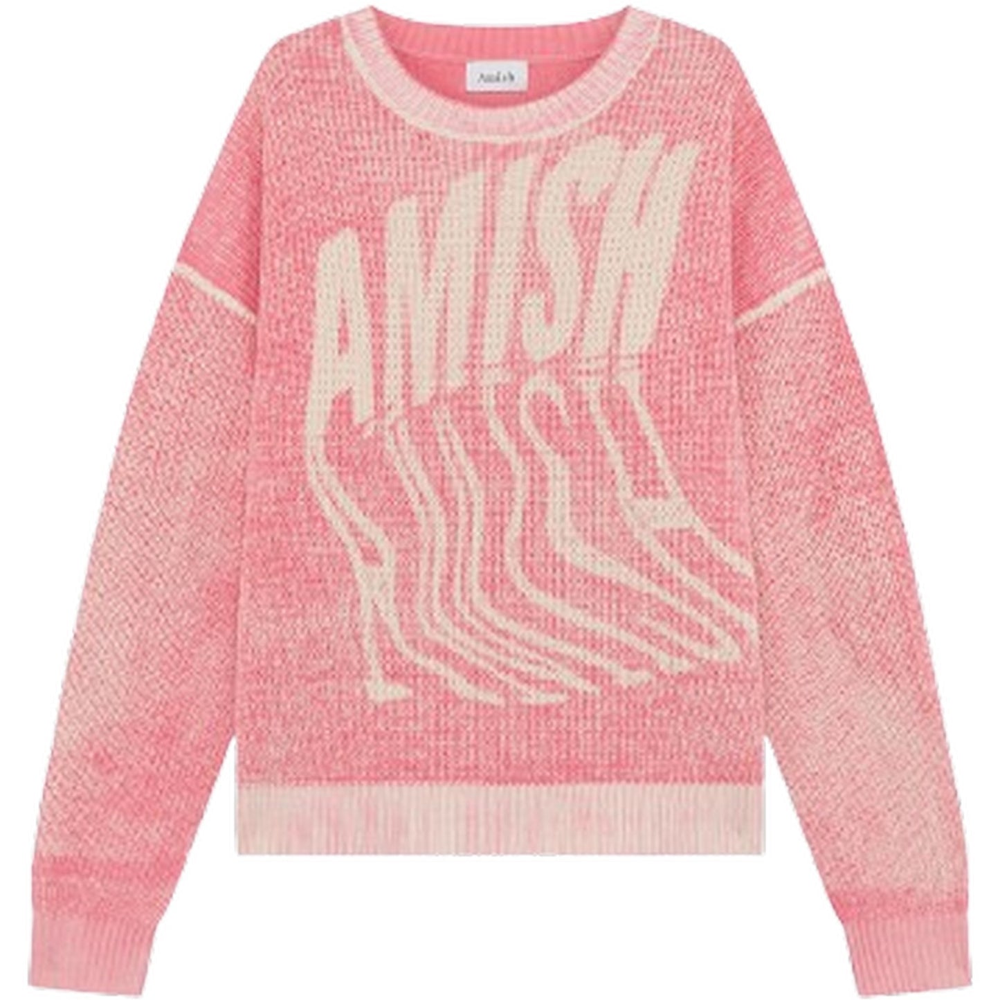 Felpe senza cappuccio Uomo Amish - Crew cropped - Rosa