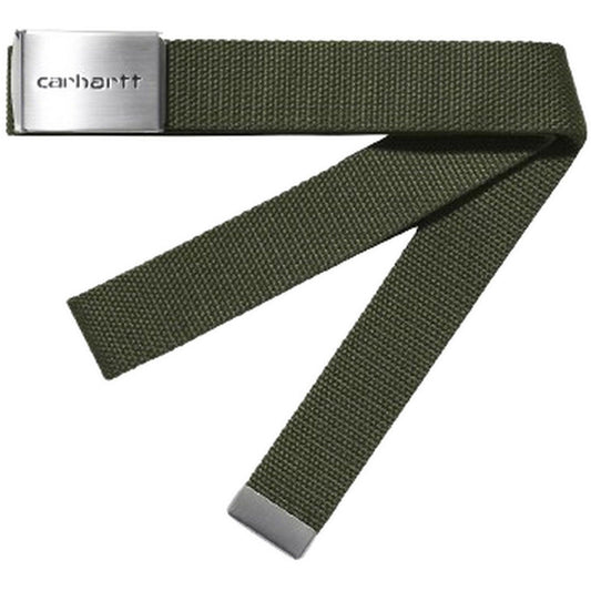 Cinture Unisex Carhartt Wip - Clip Belt Chrome - Verde