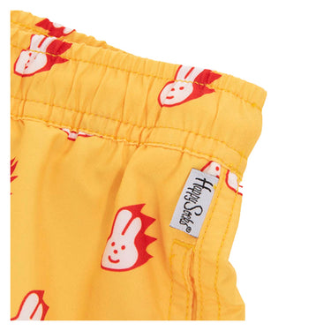 Pantaloncini e calzoncini Bambino Happy Socks - Bambino Bunny Swimshorts - Giallo