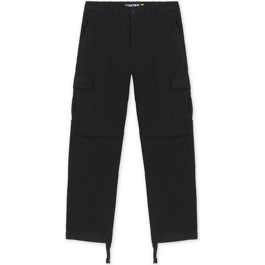 Pantaloni Uomo Iuter - Cargo Ripstop Pants - Nero