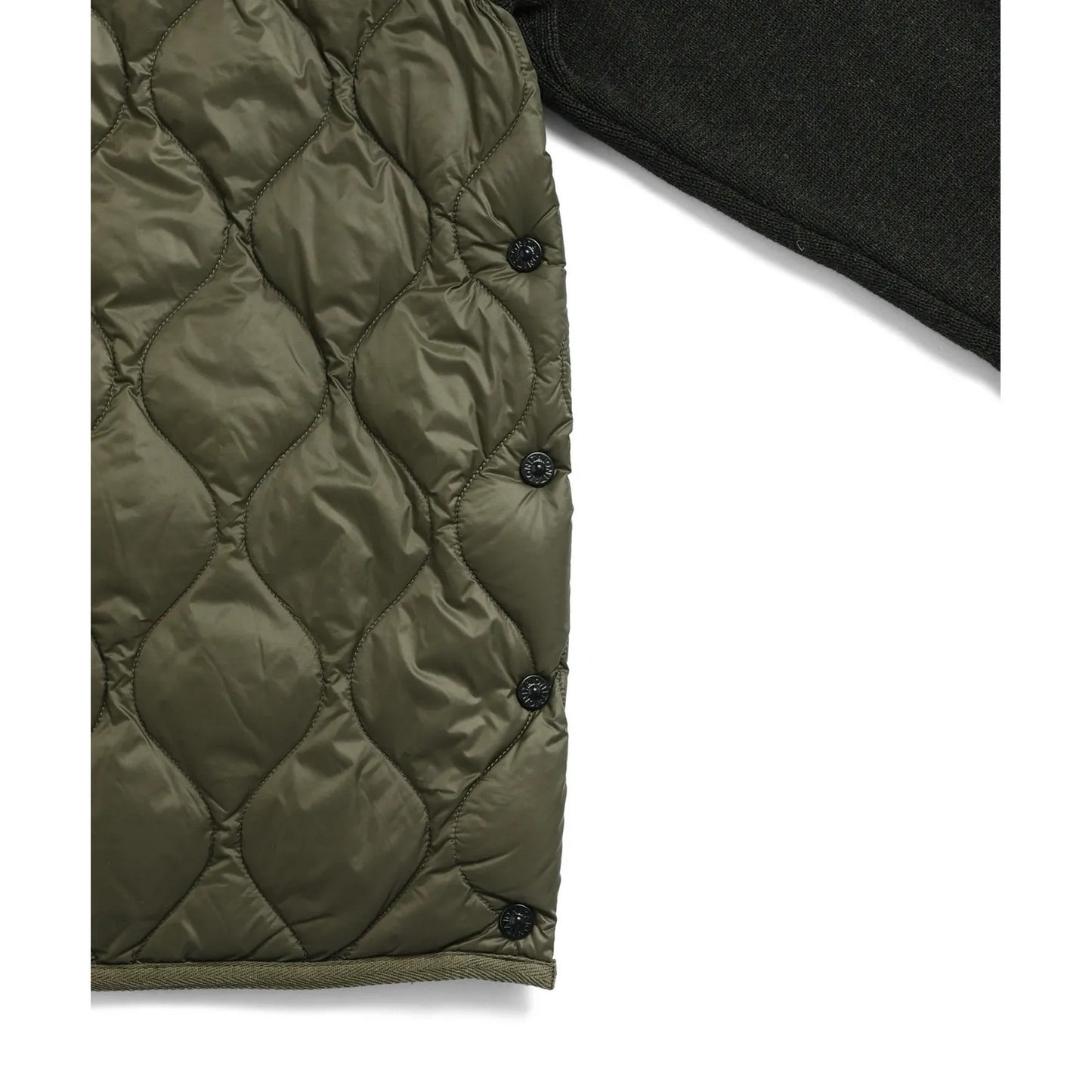 Piumini Unisex Taion - Military Hi Neck W-Zip Down Jkt - Verde