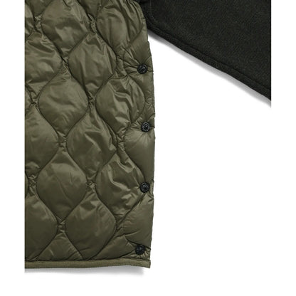 Piumini Unisex Taion - Military Hi Neck W-Zip Down Jkt - Verde