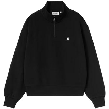 Felpe senza cappuccio Donna Carhartt Wip - W' Casey High Neck Sweat - Nero