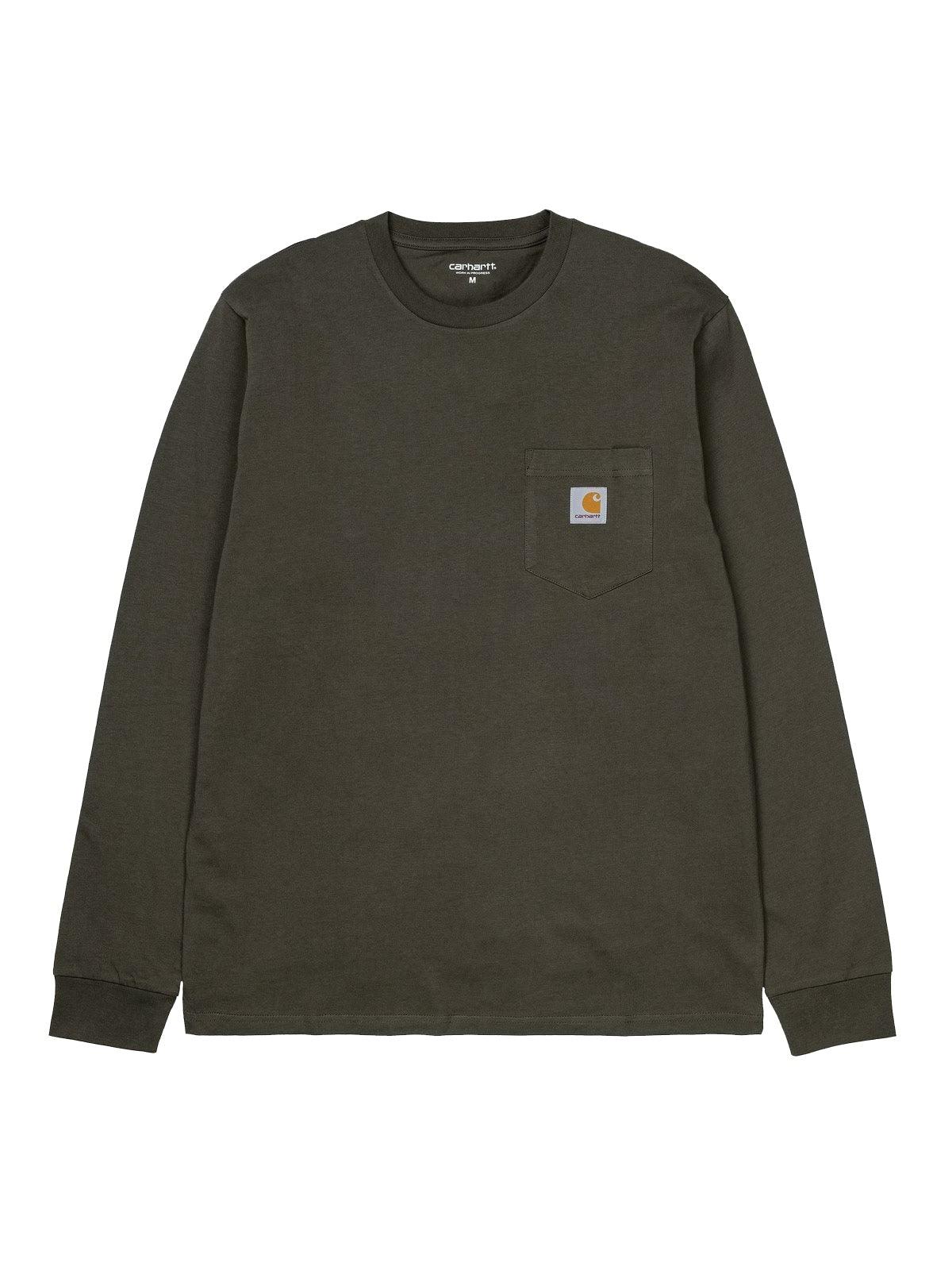 Maglie a manica lunga Uomo Carhartt Wip - L/S Pocket T-Shirt - Verde