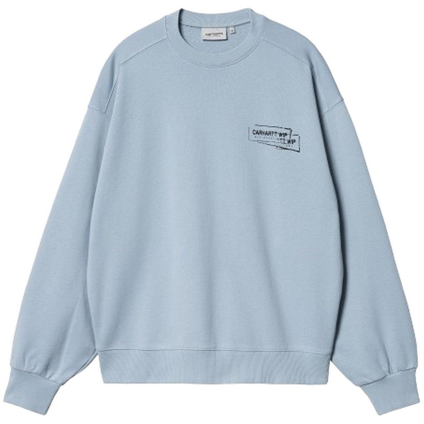 Maglie Uomo Carhartt Wip - Stamp Sweat - Blu