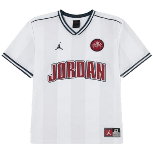 T-shirt Ragazzi Unisex Jordan - Jdb Mj Sport Jersey - Bianco