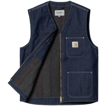 Gilet Uomo Carhartt Wip - Chore Vest - Blu