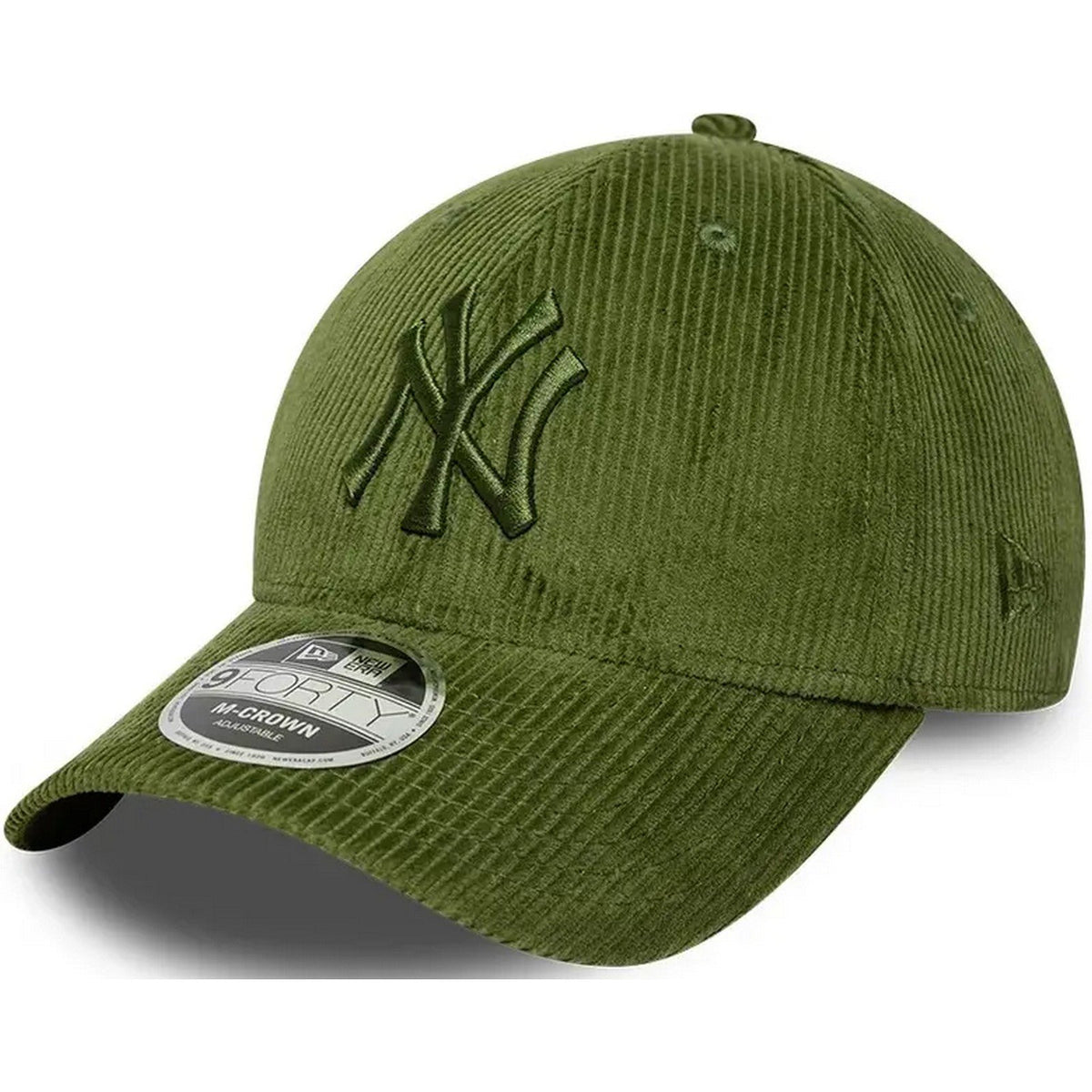 Cappellini da baseball Unisex New Era - Cord 9Forty Mc - Verde