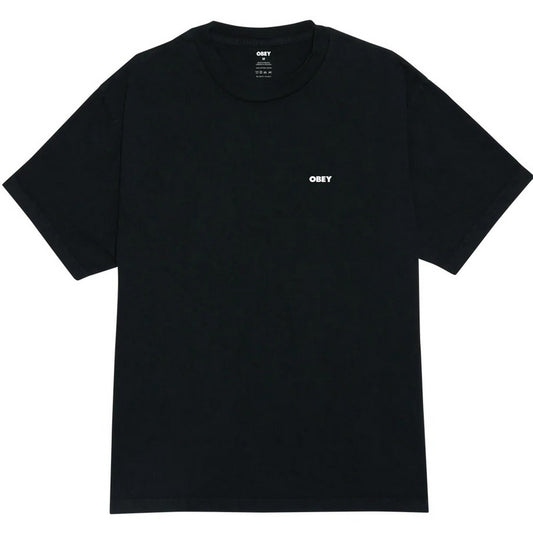 T-shirt Unisex Obey - Obey Bold Icon Face Tee - Nero