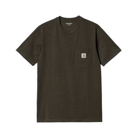 T-shirt Uomo Carhartt Wip - S/S Pocket T-Shirt - Verde