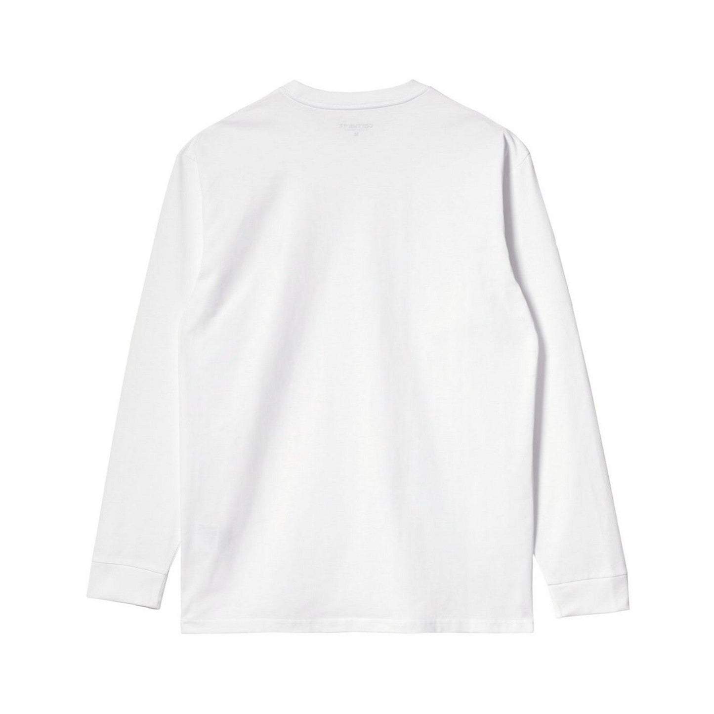 Maglie a manica lunga Uomo Carhartt Wip - L/S Chase T-Shirt - Bianco