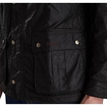 Barbour International Vestes pour hommes - Veste Duke Wax - Vert