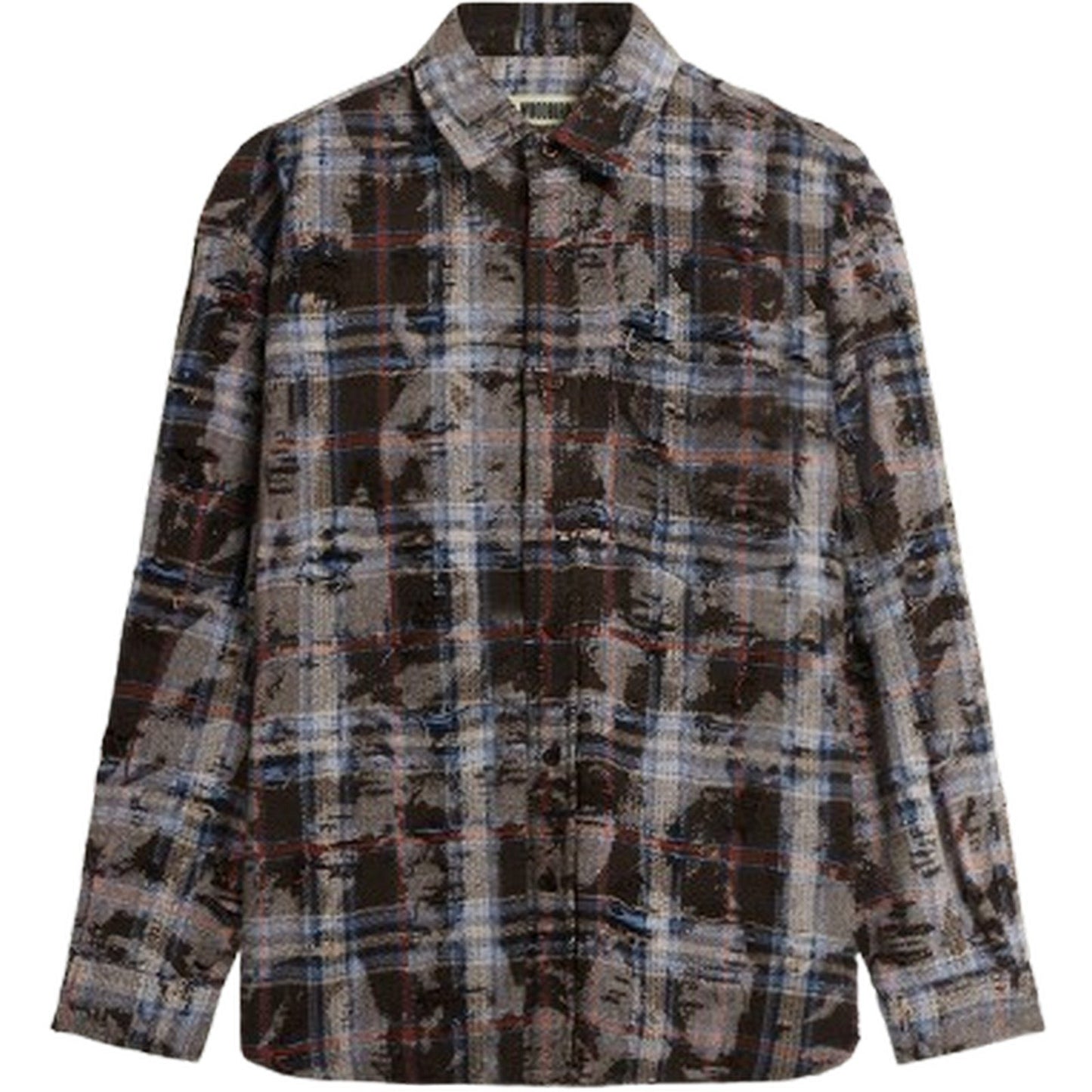 Camicie casual Uomo Woodbird - Wbjong Ripped Shirt - Marrone