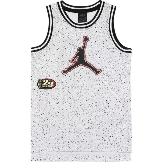 Canotte Ragazzi Unisex Jordan - Jdb Jordan Play Off Speckle Je - Bianco