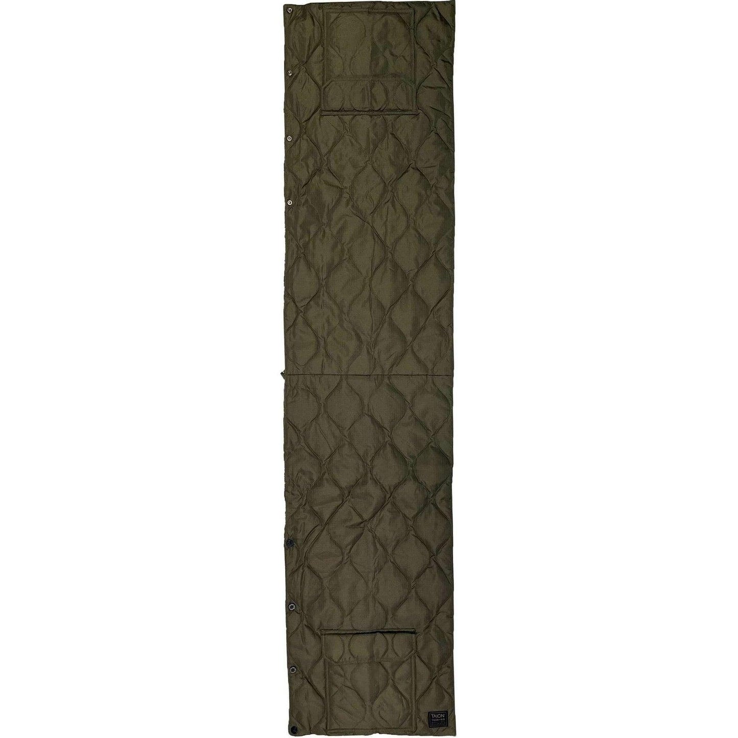 Sciarpe Unisex Taion - Military Reversible Down Stole - Verde