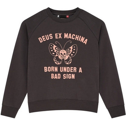 Felpe senza cappuccio Uomo Deus Ex Machina - Bad Sign Crew - Grigio