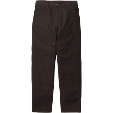 Pantaloni Uomo Carhartt Wip - Double Knee Pant Organic Cotton Dearborn Canvas - Marrone