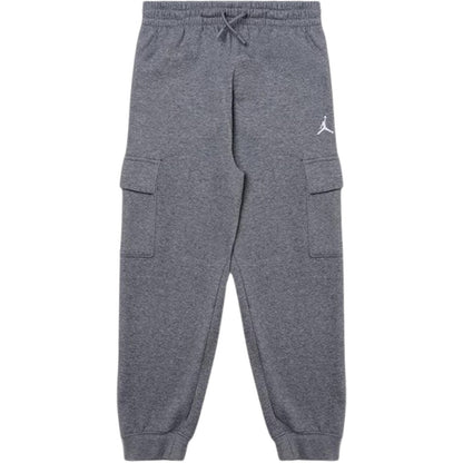 Pantaloni Ragazzi Unisex Jordan - Jdb My Brooklyn Ess Flc Cargo - Grigio