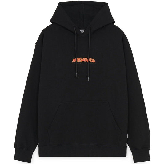 Felpe con cappuccio Uomo Propaganda - Melt Hoodie - Nero