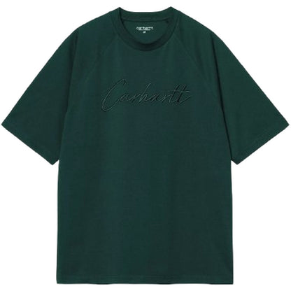 T-shirt Uomo Carhartt Wip - S/S Ray T-Shirt - Verde