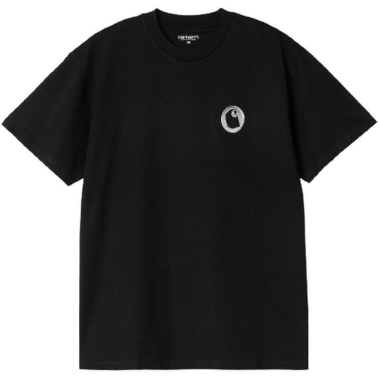 T-shirt Uomo Carhartt Wip - S/S Linked Charms T-Shirt - Nero