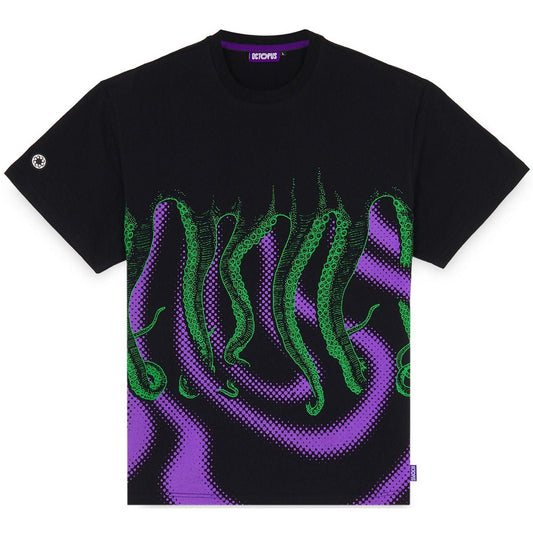 T-shirt Uomo Octopus - Octopus Vortex Tee - Nero