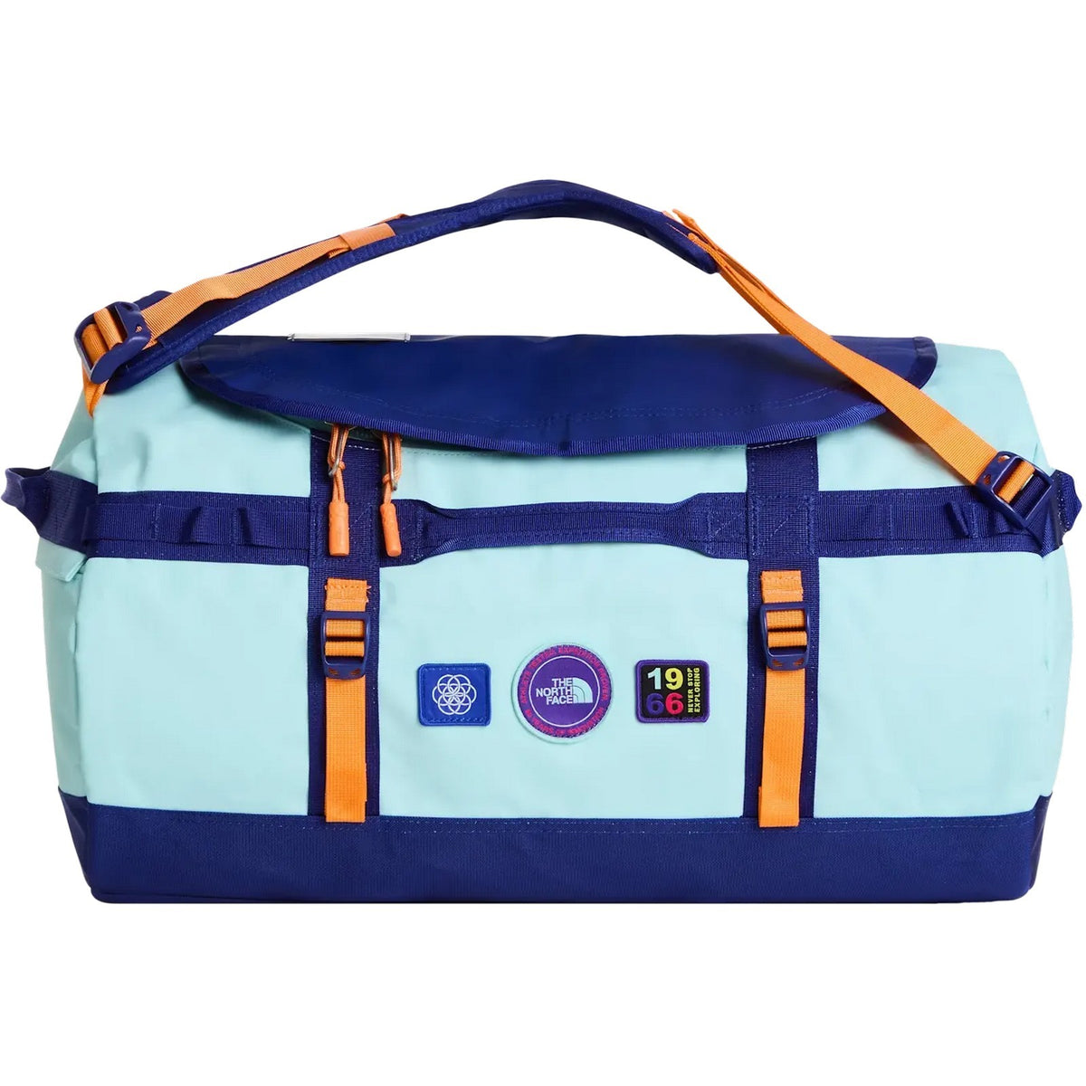 Borse a spalla Unisex The North Face - Base Camp Duffel - S - Celeste