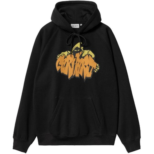 Felpe senza cappuccio Uomo Carhartt Wip - Hooded Yute Sweat - Nero