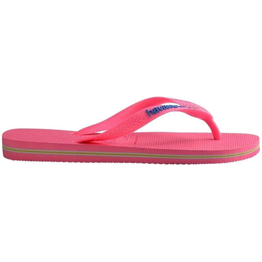 Infradito Donna Havaianas - Brasil Logo - Rosa