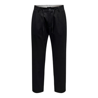 Pantaloni Uomo Only & Sons - Onsdew-Pax Tap 3478 Pant - Nero