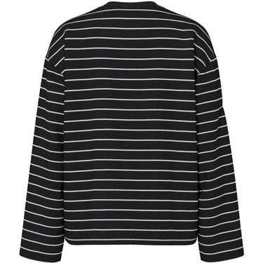T-shirt Donna Pieces - Pcsadie Ls Top Jrs Noos Bc - Nero