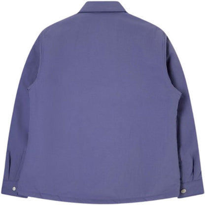 Giacche Uomo Edwin - Sphere Padded Overshirt Ls - Viola