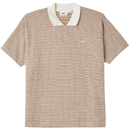 Polo Uomo Obey - Bigwig Materia Polo S/S - Beige