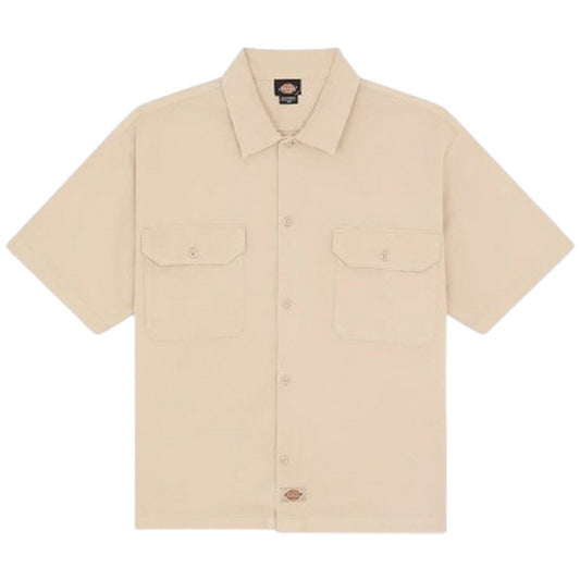 Camicie casual Uomo Dickies - 247 Gd Work Shirt Ss - Beige