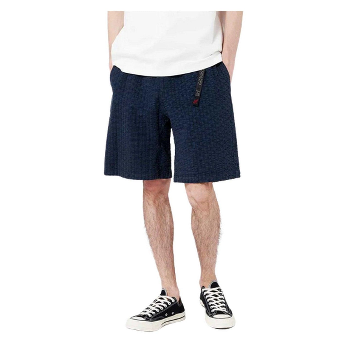 Pantaloncini Uomo Gramicci - O.g. Seersucker G-Short - Blu