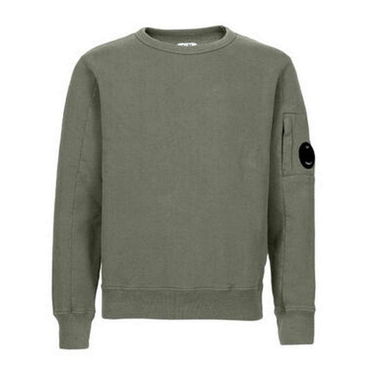 Felpe senza cappuccio Ragazzo C.P. Company - Bambino Sweatshirt Crew Neck - Verde