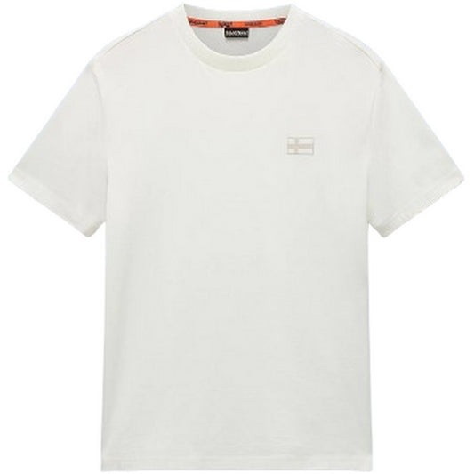 T-shirt Uomo Napapijri - S-Sorano Ss - Bianco