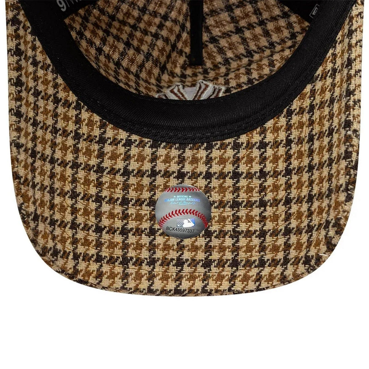 Cappellini da baseball Unisex New Era - Check 9Twenty Af - Marrone